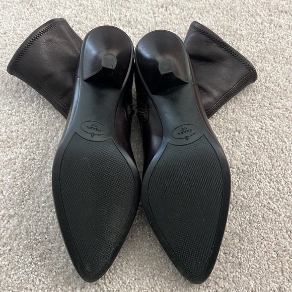 Prada Calzature Donna Leather Ankle Boot - Picture 6 of 9